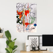 死 ポスター (ホームオフィス)