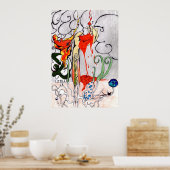 死 ポスター (キッチン)