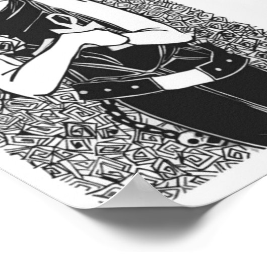 死 ポスター (角)