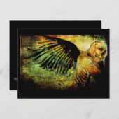 死 ポストカード (正面/裏面)