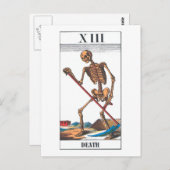 死 ポストカード (正面/裏面)