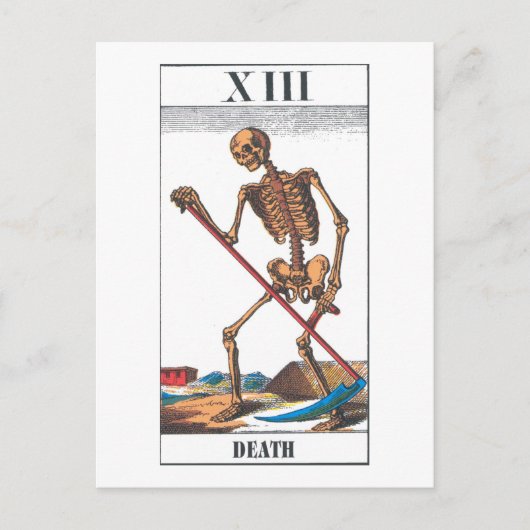 死 ポストカード (正面)