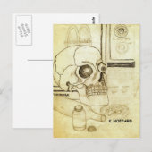 死 ポストカード (正面/裏面)