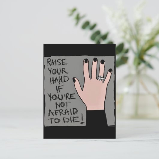 死 ポストカード (スタンド正面)