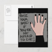 死 ポストカード (正面/裏面)