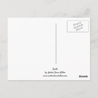 死 ポストカード
