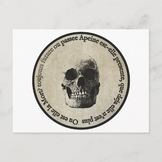 死 ポストカード (正面)