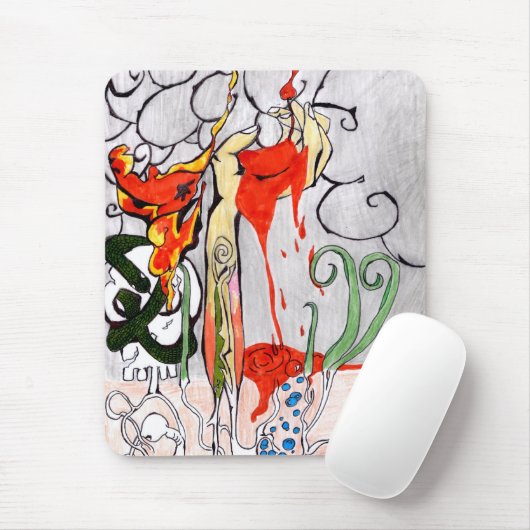 死 マウスパッド (マウス)