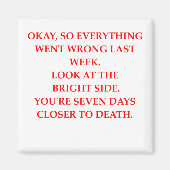 死 マグネット (正面)