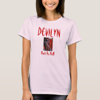 死、熱いDevilynの主婦--スパゲッティ Tシャツ