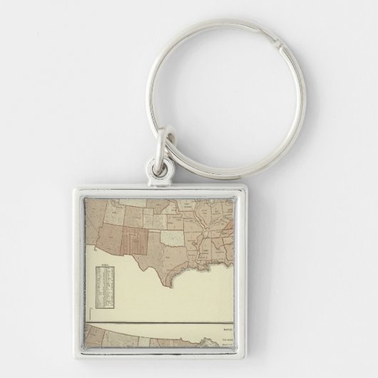 死、百日咳、麻疹 キーホルダー (正面)