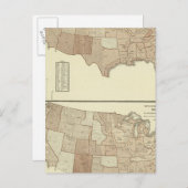 死、百日咳、麻疹 ポストカード (正面/裏面)