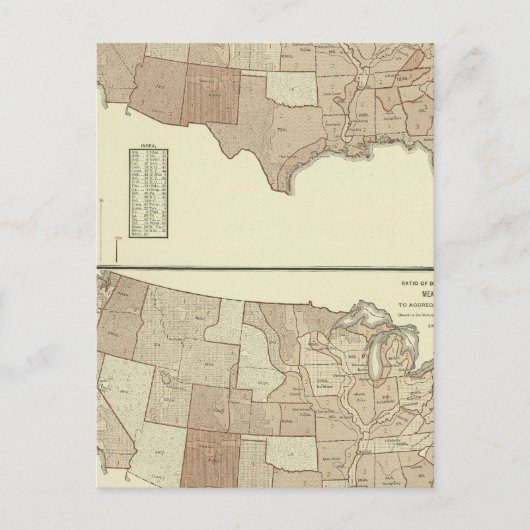 死、百日咳、麻疹 ポストカード (正面)