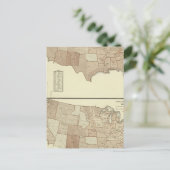 死、百日咳、麻疹 ポストカード (スタンド正面)