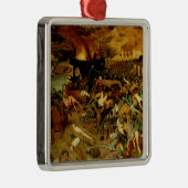 死、c.1562 (パネルの油)の勝利 メタルオーナメント (右)