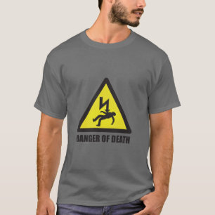 死(CTRL無し)メンズの危険 Tシャツ