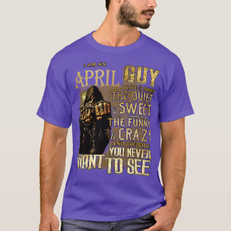 死Iは4月の男は、私は3つの側面を持っている静かなS Tシャツ