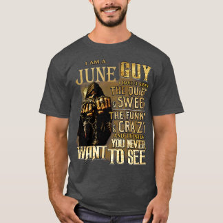 死Iは6月の男は、私は3つの側面を持っている静かなSwe Tシャツ