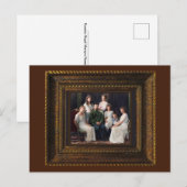 殉教ロシアの者ロマ王室のノフ殉教7-17-1918 ポストカード (正面/裏面)