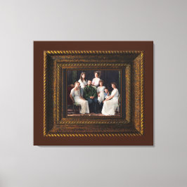 殉教ロシアの者ロ王室のマノフのキャンバス印刷 キャンバスプリント