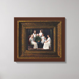 殉教ロシアの者ロ王室のマノフのキャンバス印刷 キャンバスプリント