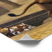 殉教者の血…引用文（ブラック） ポスター (角)