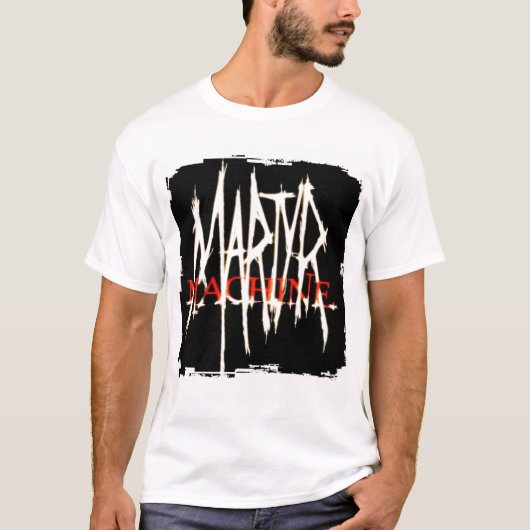 殉教者機械ワイシャツ Tシャツ (正面)