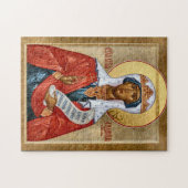 殉教聖ルドミラ正教会のキリスト教のアイコン ジグソーパズル (横)