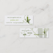 残しますリッチモンドカードを(修正される) スキニー名刺 (正面/裏面)