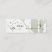 残しますリッチモンドカードを(修正される) スキニー名刺 (裏面)