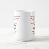 残ったコーヒーおもしろマグカップ コーヒーマグカップ (中央)