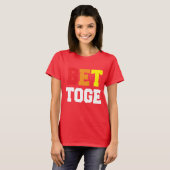 残っているプライドを-白.png一緒によくして下さい tシャツ (正面フル)