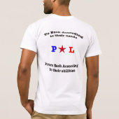 残っているプロフェッショナル Tシャツ (裏面)