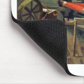 残っている織工の直面-フィンセント・ファン・ゴッホ マウスパッド (コーナー)