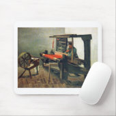 残っている織工の直面-フィンセント・ファン・ゴッホ マウスパッド (マウス)