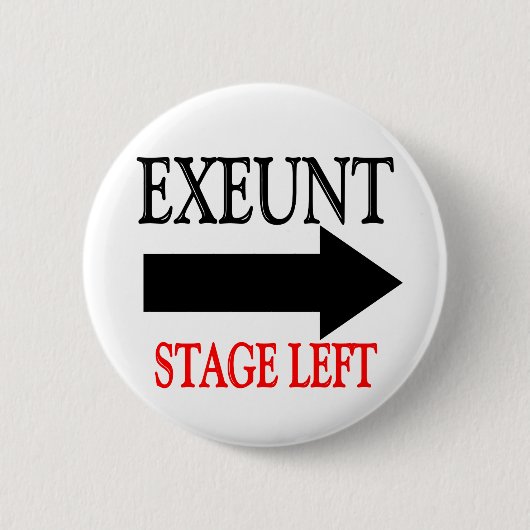 残っているExeuntのステージ 缶バッジ (正面)