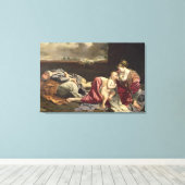 残りのエジプト飛行中， 1628 キャンバスプリント (インサイチュ (ウッドフロア))