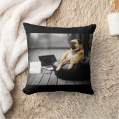 残りのパグ クッション (ブランケット)