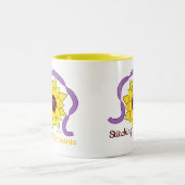 残りのロゴ2021のステッチ ツートーンマグカップ (中央)