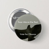 残りの上で上昇して下さい 缶バッジ (正面&裏面)