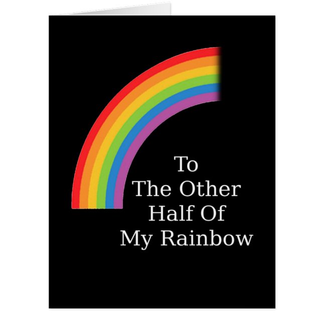 残りの半分の虹 (正面)