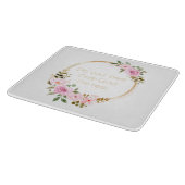 残りの最高の与え神を行う – Christian Women カッティングボード (角)