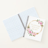 残りの最高の与え神を行う – Christian Women ノートブック (内部)