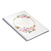 残りの最高の与え神を行う – Christian Women ノートブック (右側)