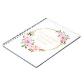 残りの最高の与え神を行う – Christian Women ノートブック (左側)