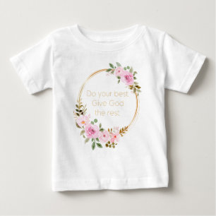 残りの最高の与え神を行う – Christian Women T ベビーTシャツ