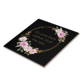 残りの最高の離れ神を行う – Christian Women タイル (側面)