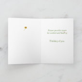 残りの疲れた翼: 自然は心地よい及び治療を提供します カード (内部)