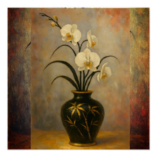 残りの白い蘭 ポスター (正面)