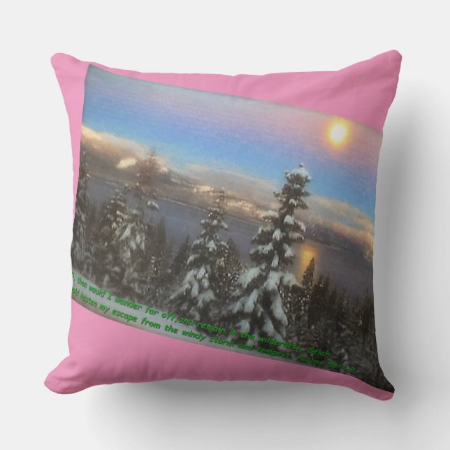 残りの部分に戻る私の魂の枕。 アウトドアクッション (正面)